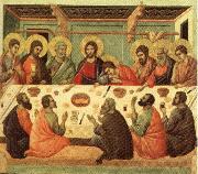 Duccio di Buoninsegna Last Supper painting